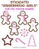 Gingerbread Girls - Stickdatei-Set für den 10x10cm Rahmen