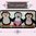 Happy Pingu Girls (Größe M) - ITH für den 13x18cm Rahmen