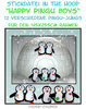 Happy Pingu Boys (Größe L) - ITH für den 145x255mm Rahmen
