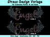 Engel Strass-Design - für Plotter und von Hand