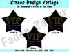 VIP Strass-Folien-Design - für Plotter und von Hand